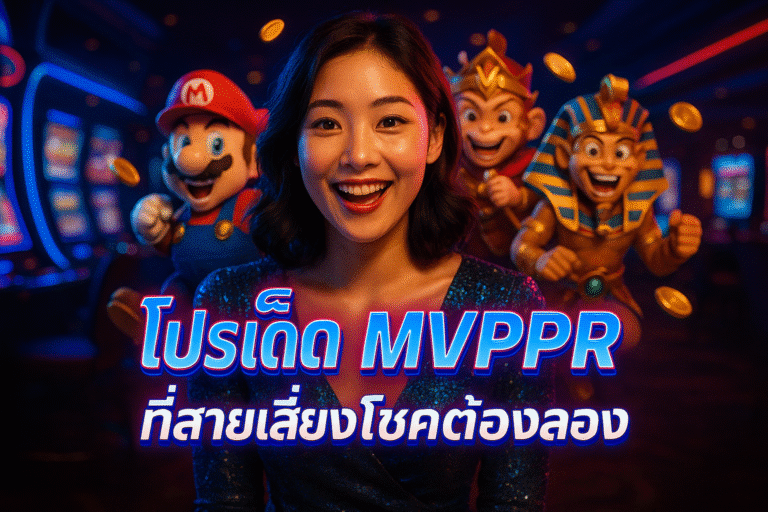 โปรเด็ด MVPPR ที่สายเสี่ยงโชคต้องลอง