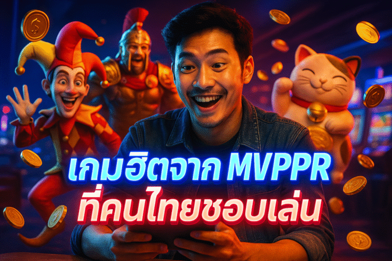 เกมฮิตจาก MVPPR ที่คนไทยชอบเล่น