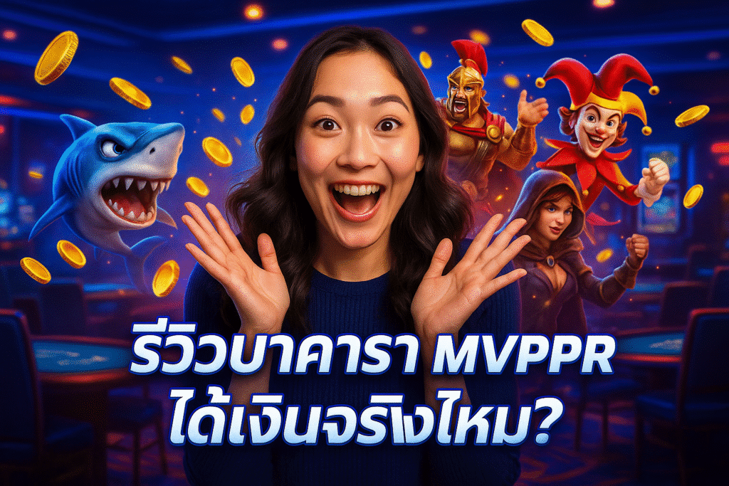 รีวิวบาคาร่า MVPPR ได้เงินจริงไหม?