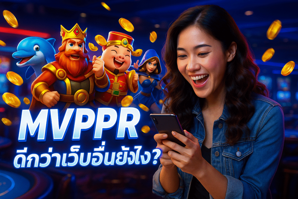 MVPPR ดีกว่าเว็บอื่นยังไง?